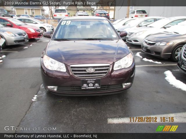 2009 Hyundai Elantra GLS Sedan in Purple Rain