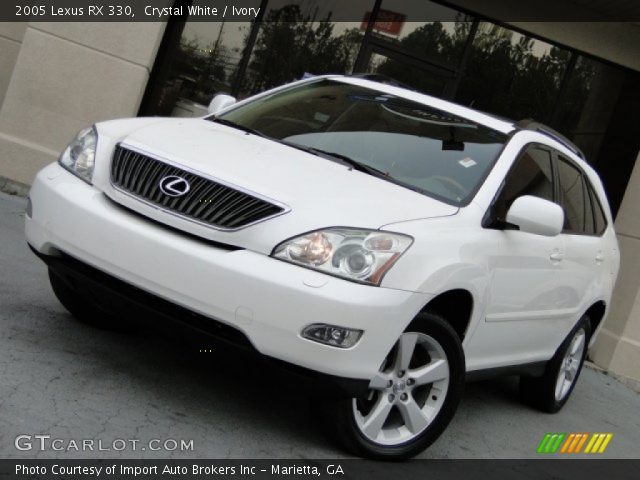 2005 Lexus RX 330 in Crystal White