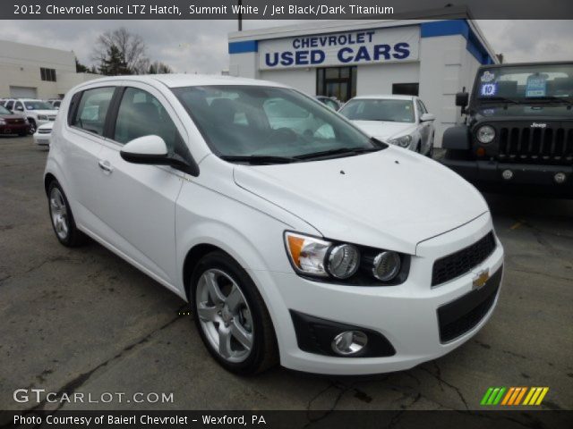 2012 Chevrolet Sonic LTZ Hatch in Summit White