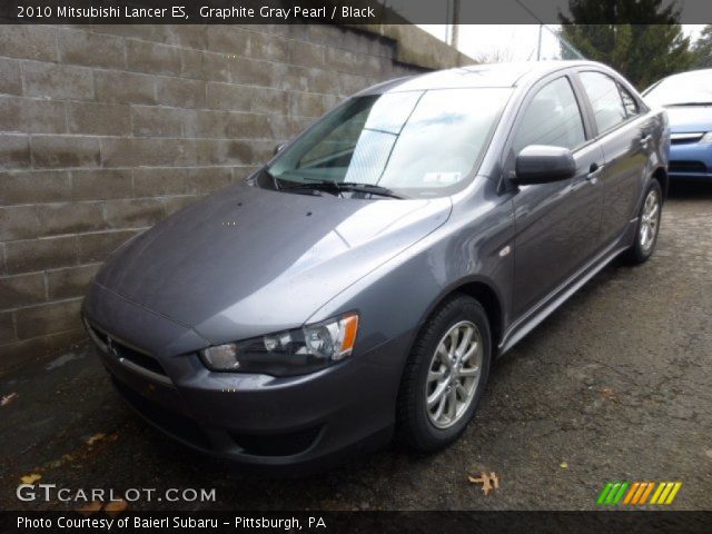 2010 Mitsubishi Lancer ES in Graphite Gray Pearl
