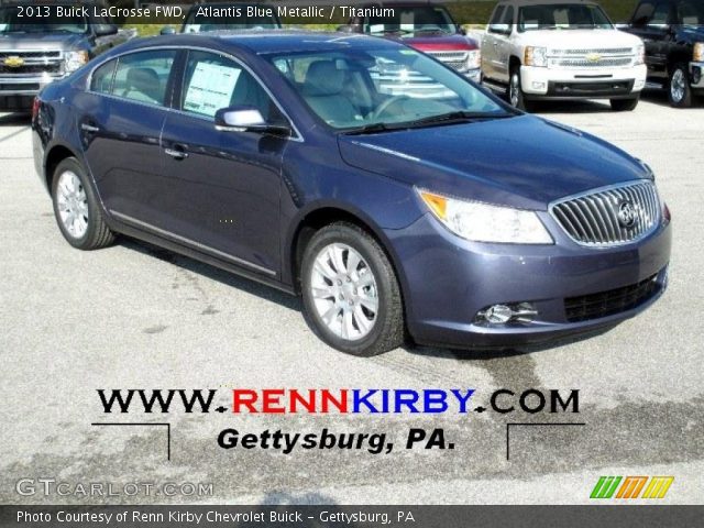 2013 Buick LaCrosse FWD in Atlantis Blue Metallic