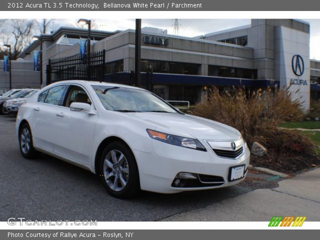 2012 Acura TL 3.5 Technology in Bellanova White Pearl