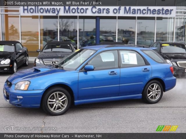 2005 Subaru Impreza WRX Wagon in WR Blue Pearl