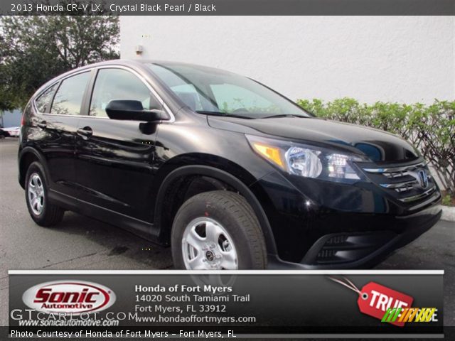2013 Honda CR-V LX in Crystal Black Pearl