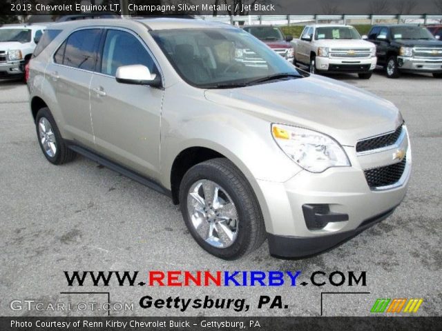 2013 Chevrolet Equinox LT in Champagne Silver Metallic