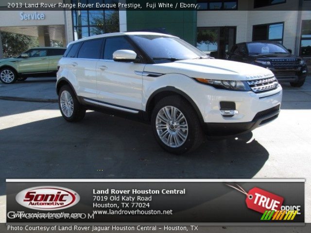 2013 Land Rover Range Rover Evoque Prestige in Fuji White