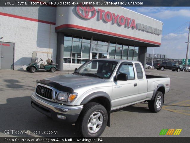 2001 Toyota Tacoma V6 TRD Xtracab 4x4 in Lunar Mist Silver Metallic