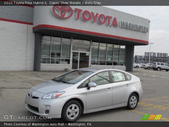 2010 Toyota Prius Hybrid II in Classic Silver Metallic