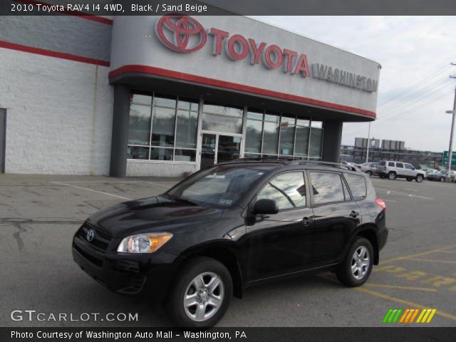 2010 Toyota RAV4 I4 4WD in Black