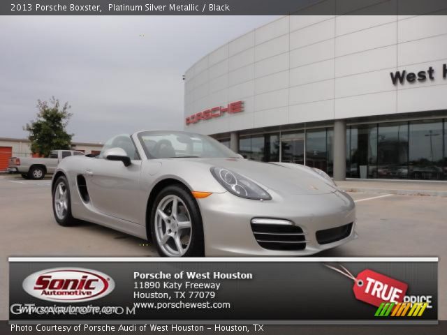2013 Porsche Boxster  in Platinum Silver Metallic