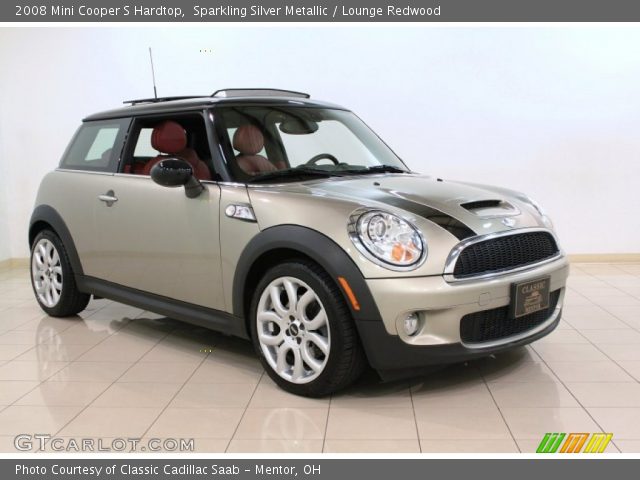 2008 Mini Cooper S Hardtop in Sparkling Silver Metallic