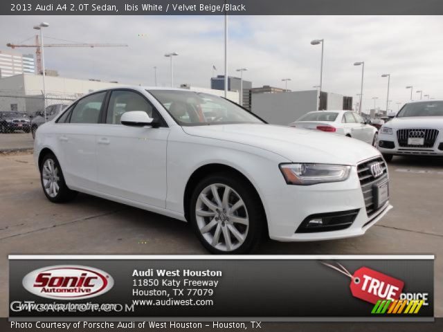 2013 Audi A4 2.0T Sedan in Ibis White