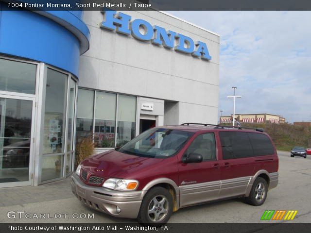 2004 Pontiac Montana  in Sport Red Metallic