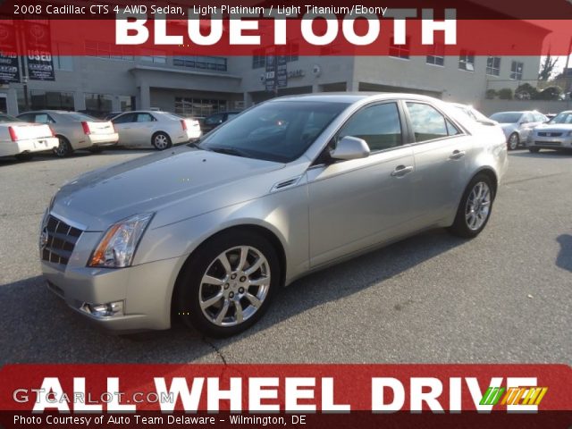 2008 Cadillac CTS 4 AWD Sedan in Light Platinum