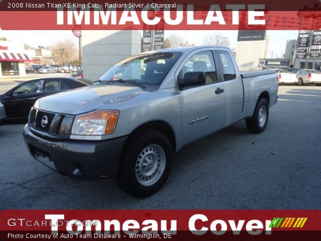 2008 Nissan Titan XE King Cab in Radiant Silver
