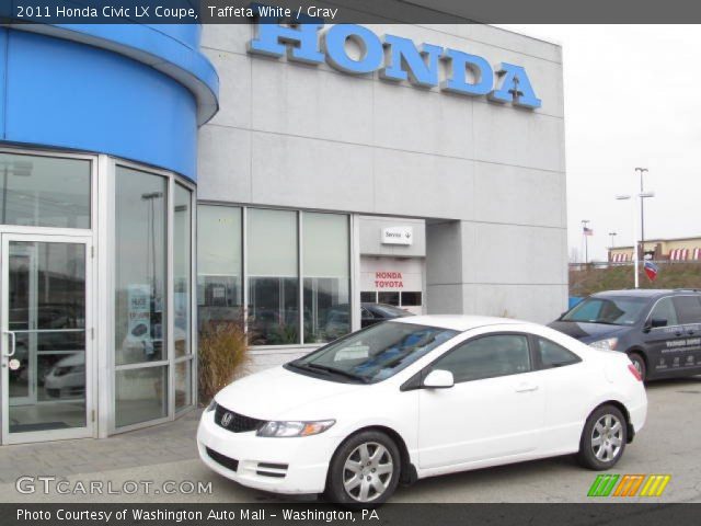 2011 Honda Civic LX Coupe in Taffeta White