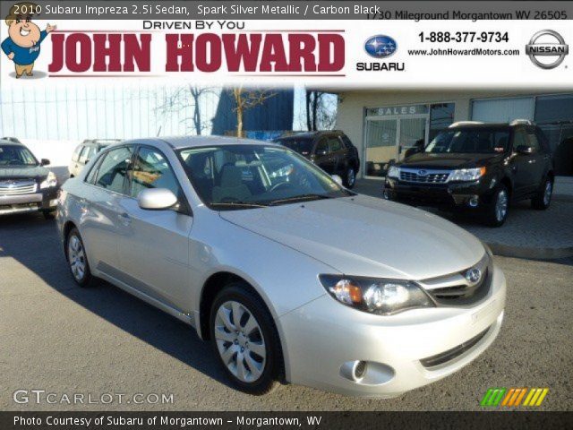 2010 Subaru Impreza 2.5i Sedan in Spark Silver Metallic