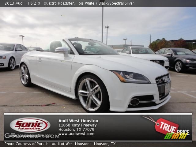 2013 Audi TT S 2.0T quattro Roadster in Ibis White