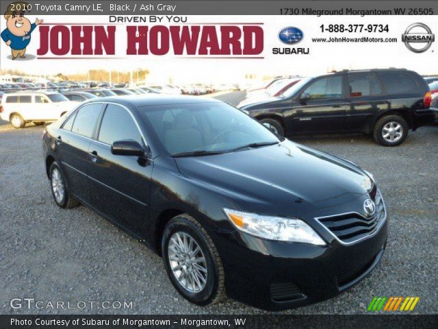 2010 Toyota Camry LE in Black
