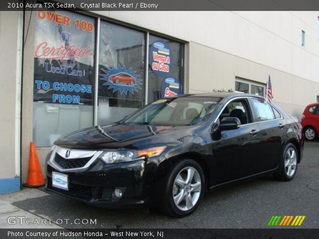 2010 Acura TSX Sedan in Crystal Black Pearl