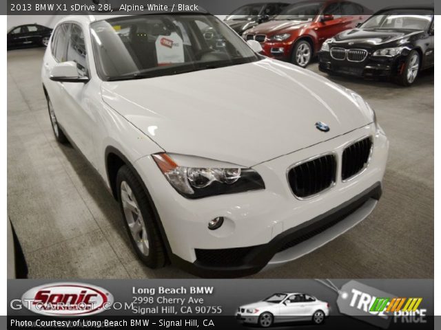 2013 BMW X1 sDrive 28i in Alpine White