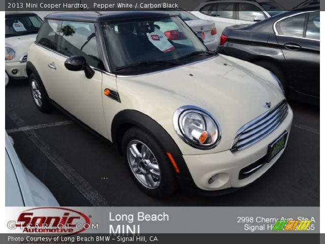 2013 Mini Cooper Hardtop in Pepper White