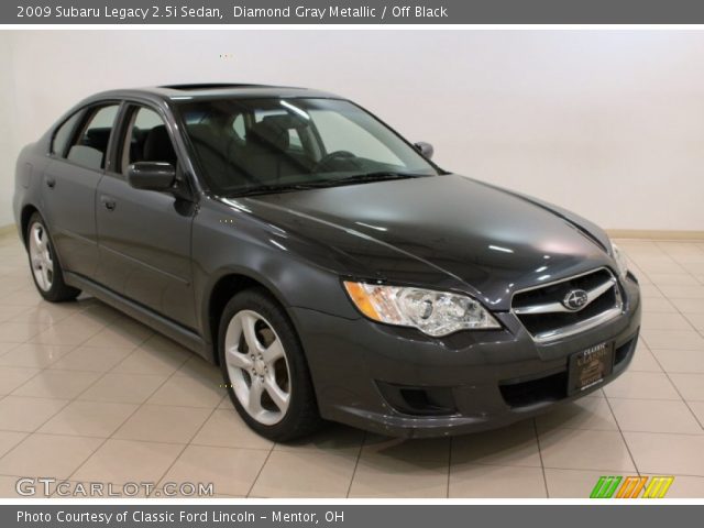 2009 Subaru Legacy 2.5i Sedan in Diamond Gray Metallic