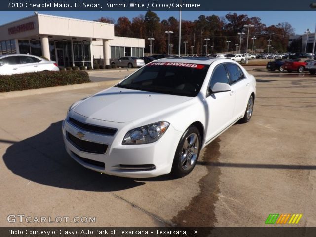2010 Chevrolet Malibu LT Sedan in Summit White