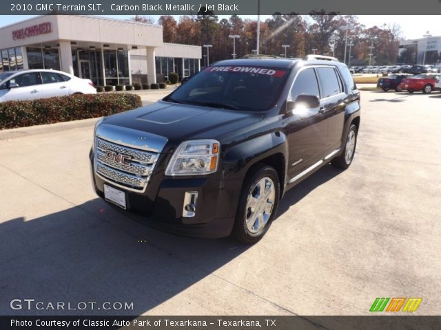 2010 GMC Terrain SLT in Carbon Black Metallic