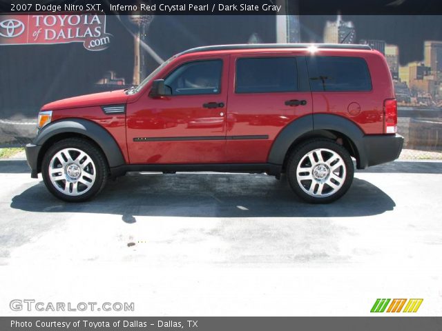 2007 Dodge Nitro SXT in Inferno Red Crystal Pearl