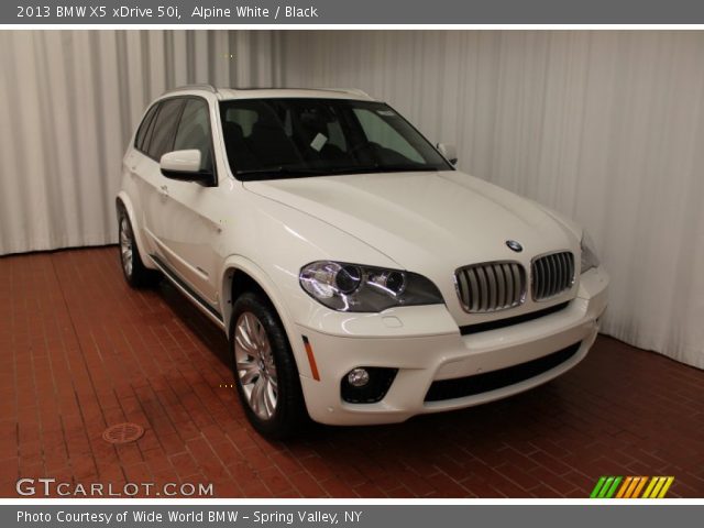 2013 BMW X5 xDrive 50i in Alpine White