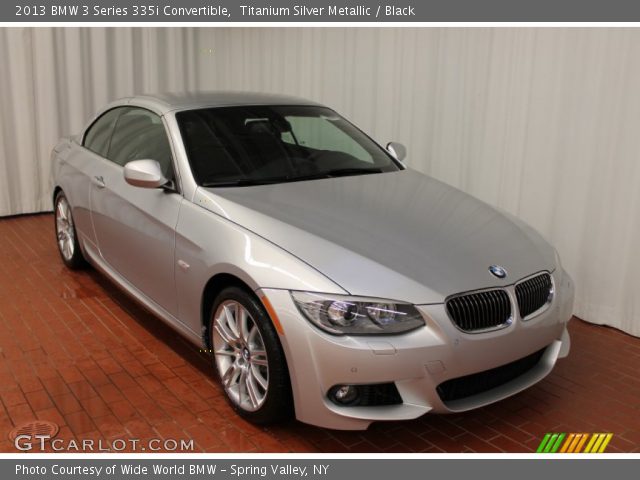 2013 BMW 3 Series 335i Convertible in Titanium Silver Metallic