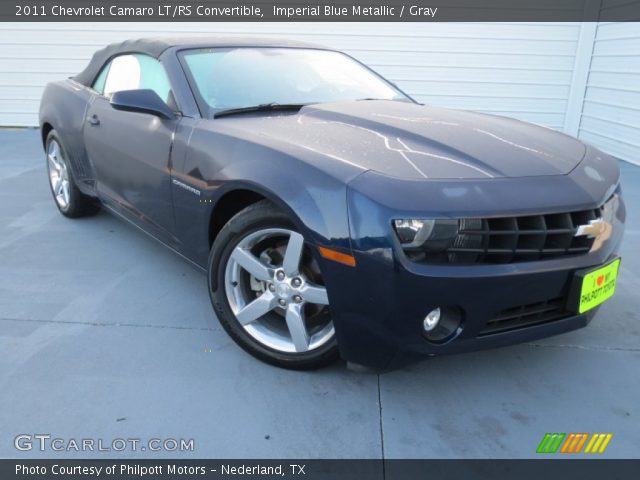 2011 Chevrolet Camaro LT/RS Convertible in Imperial Blue Metallic