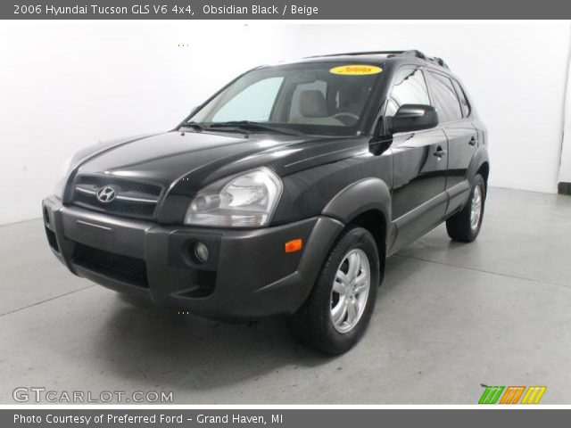 2006 Hyundai Tucson GLS V6 4x4 in Obsidian Black