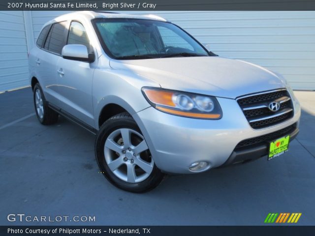 2007 Hyundai Santa Fe Limited in Bright Silver