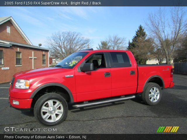 2005 Ford F150 FX4 SuperCrew 4x4 in Bright Red