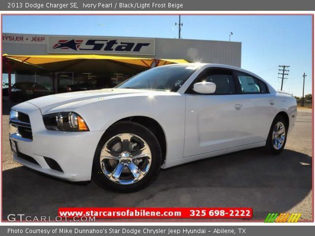 2013 Dodge Charger SE in Ivory Pearl