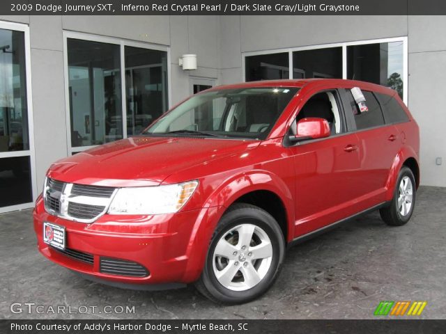 2009 Dodge Journey SXT in Inferno Red Crystal Pearl