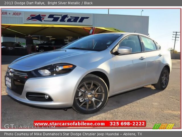 2013 Dodge Dart Rallye in Bright Silver Metallic