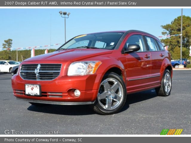 2007 Dodge Caliber R/T AWD in Inferno Red Crystal Pearl
