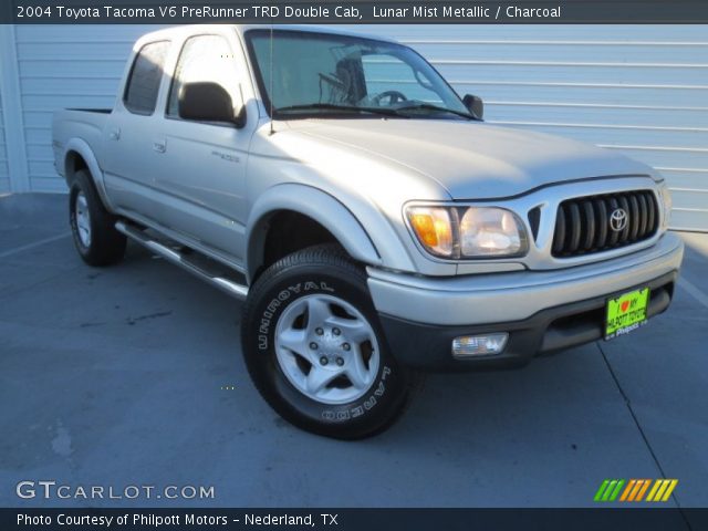 2004 Toyota Tacoma V6 PreRunner TRD Double Cab in Lunar Mist Metallic