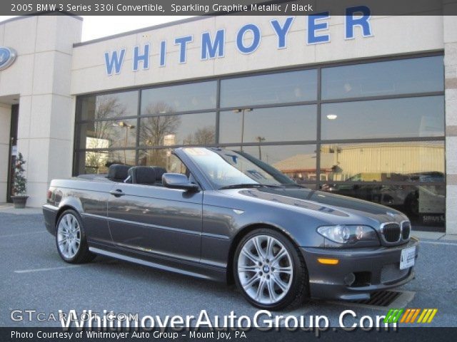 2005 BMW 3 Series 330i Convertible in Sparkling Graphite Metallic