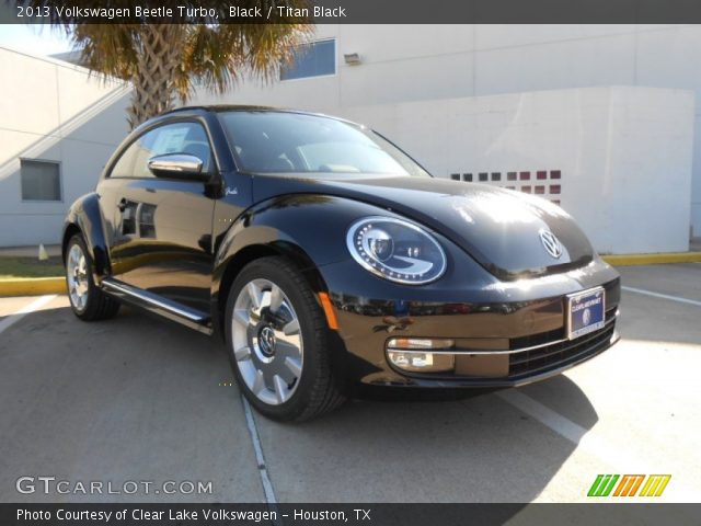 2013 Volkswagen Beetle Turbo in Black