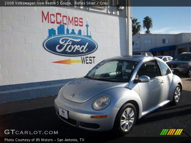 2008 Volkswagen New Beetle S Coupe in Reflex Silver