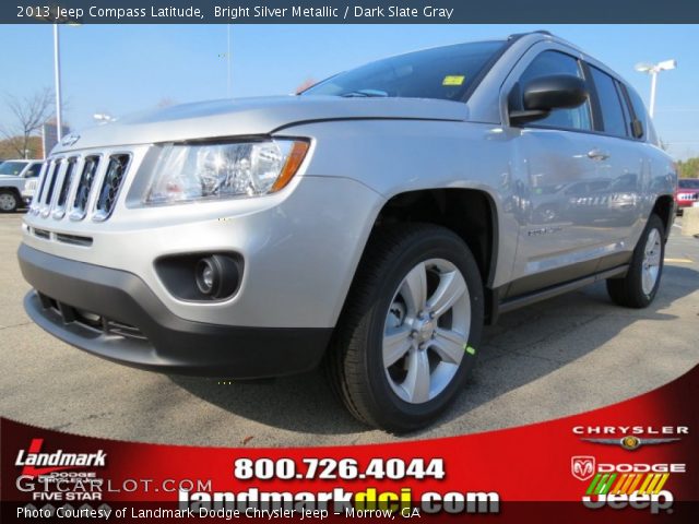 2013 Jeep Compass Latitude in Bright Silver Metallic