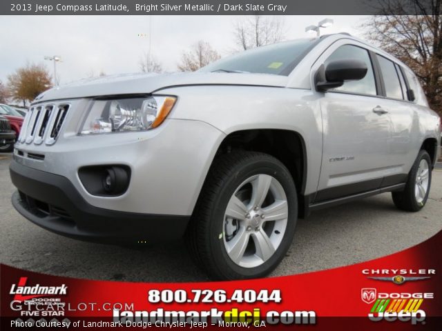 2013 Jeep Compass Latitude in Bright Silver Metallic