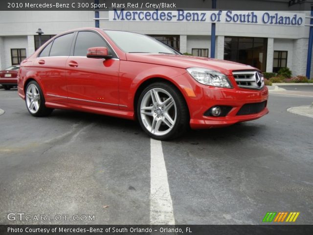 2010 Mercedes-Benz C 300 Sport in Mars Red