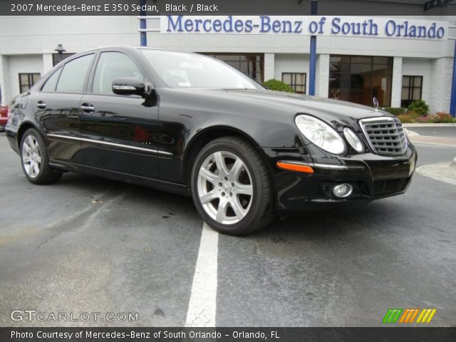 2007 Mercedes-Benz E 350 Sedan in Black