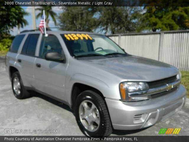 2008 Chevrolet TrailBlazer LS in Silverstone Metallic