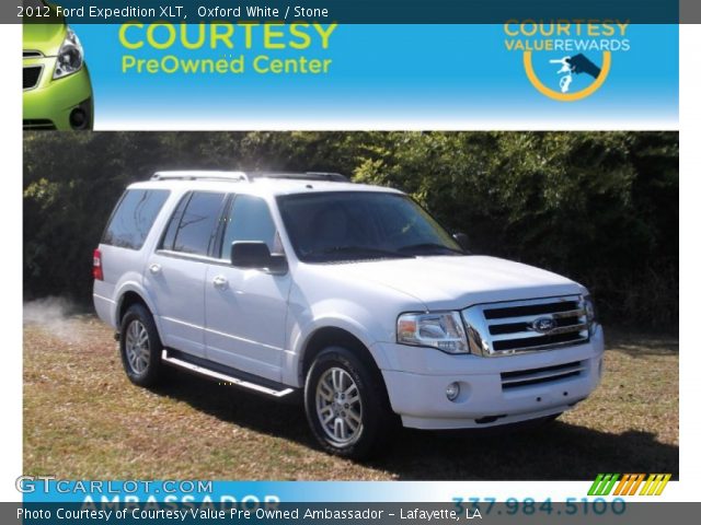 2012 Ford Expedition XLT in Oxford White